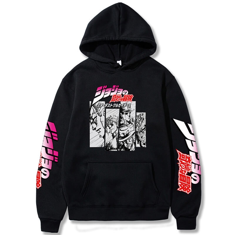 Hoodie Comis Jojo Adventure Anime Manga Unisex