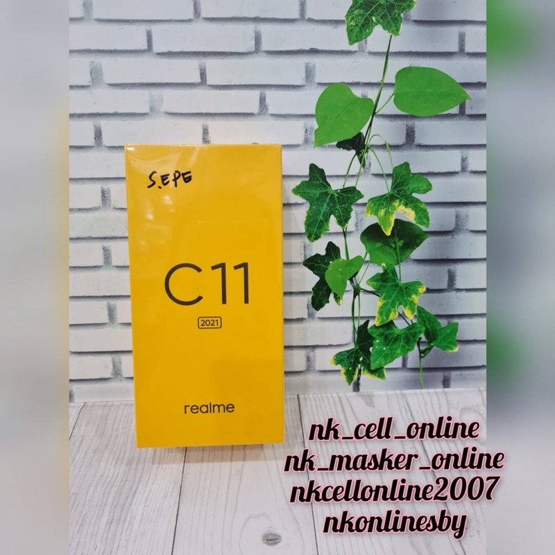 realme C11 2021 ram 4/64 GB TerMurah!!!