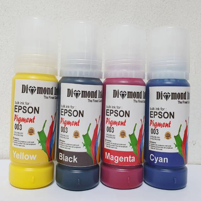 Paket Tinta Pigment Epson L1110 L3110 L3150 L5190 Diamond Ink