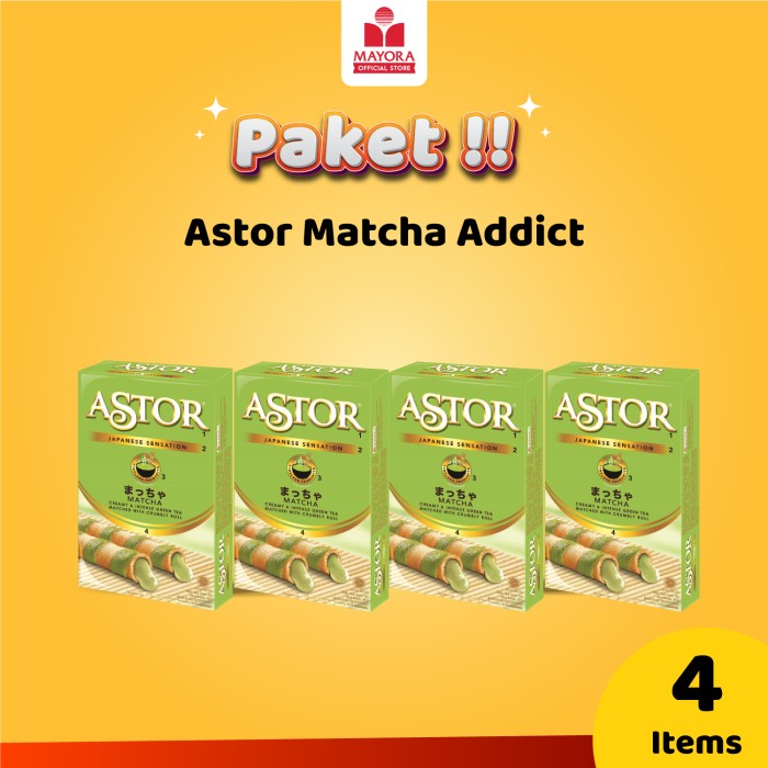 

54eh Paket Astor Matcha Addict 60Jh