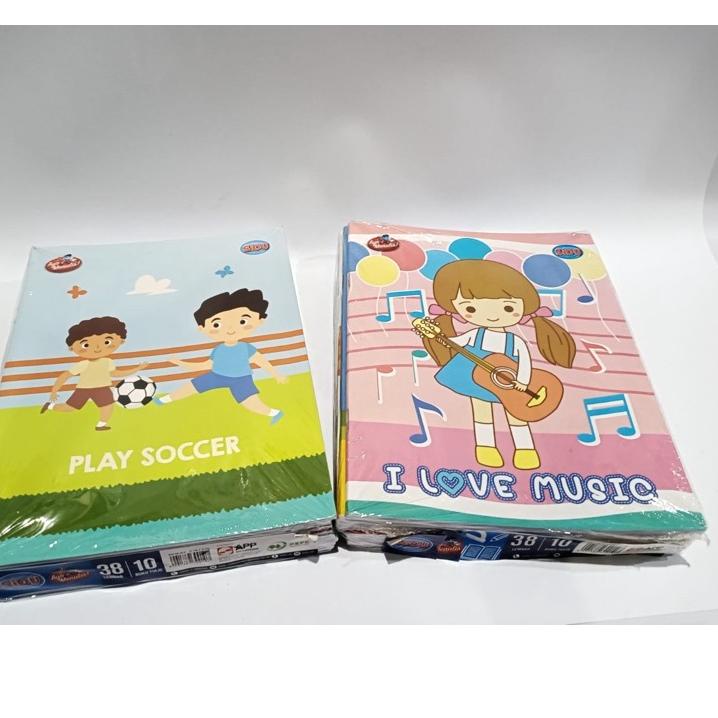 

Koleksi Terbaru.. Buku Tulis SIDU 38 lembar (1 pack isi 10 buku) MURAH