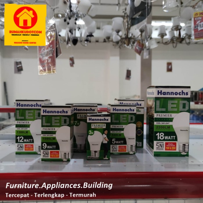 BOHLAM LAMPU HANNOCH - LED PREMIER - HANNOCH