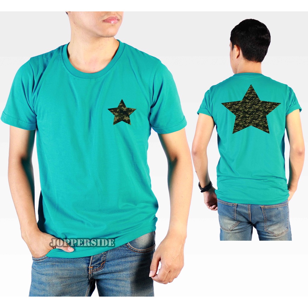 JOPPERSIDE TSHIRT KAOS DISTRO BINTANG ARMY LORENG TACTICAL PRIA ORIGINAL PREMIUM TS62 BB