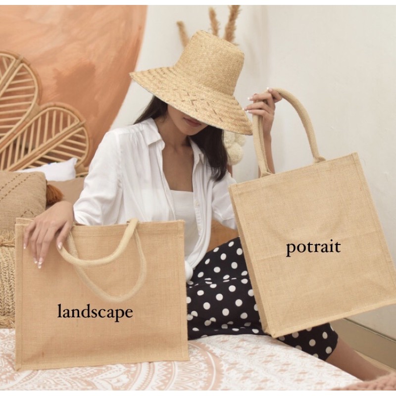 tas goni POLOS / tas jute / jute bag