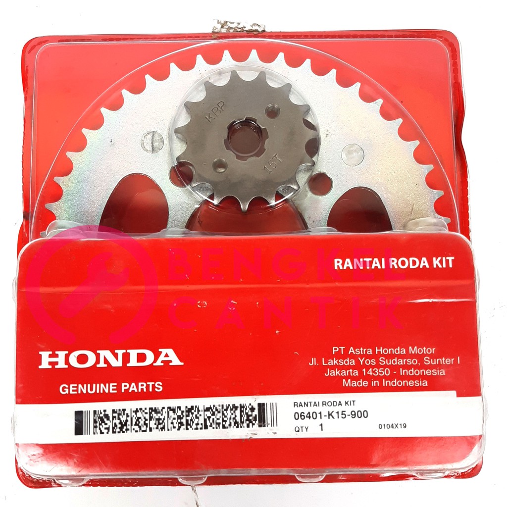 gir set gear set HONDA VERZA ORIGINAL ORI K18