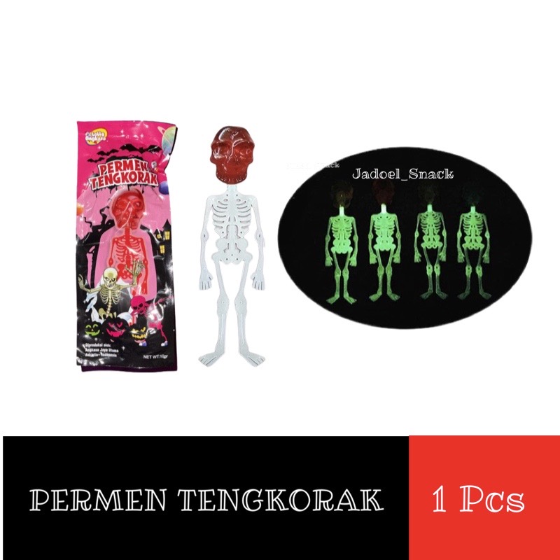 

Permen Tengkorak Lightstick Rasa Buah 10 Gr by Jadoel_Snack