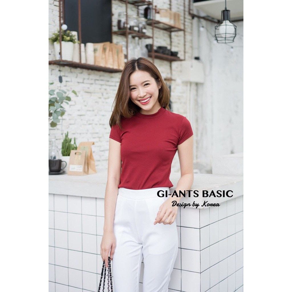GI-ANTS BASIC kaos wanita giants studio asli original bangkok casual formal atasan blouse crop top b