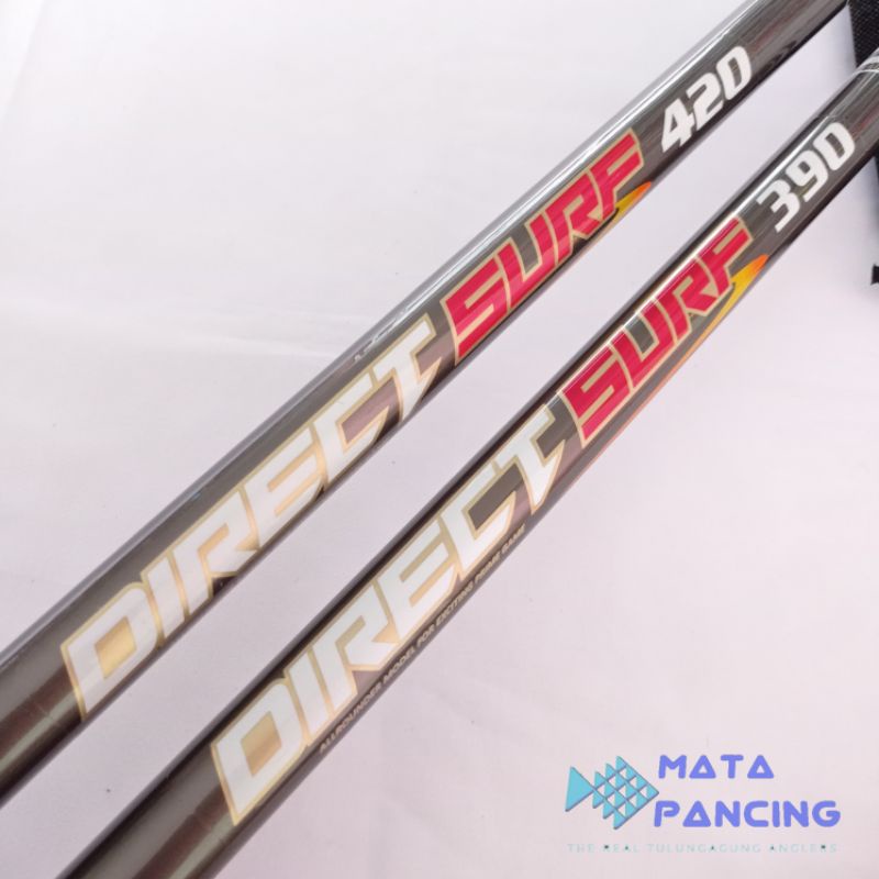 Joran sambung 3 hammerhead direct surf 390 420 carbon action hard joran tebing karang dan joran pantai