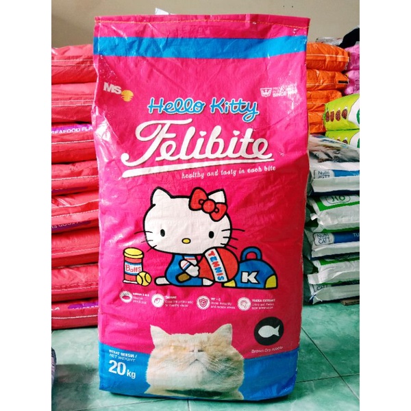 Felibite Ikan 20Kg -  MAKANAN KUCING FELIBITE KIBEL IKAN