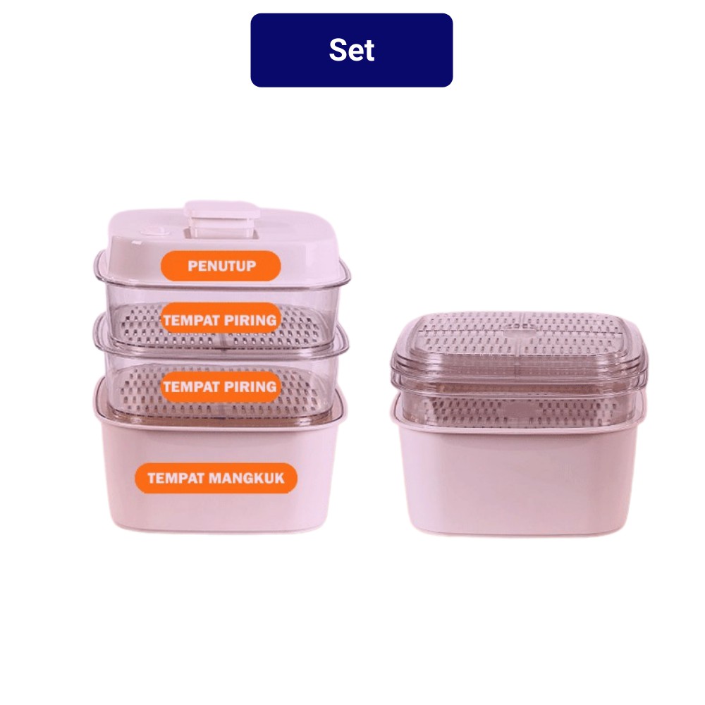 ES Tudung Saji Susun / Adjustable Meal Cover (CZ4B B)