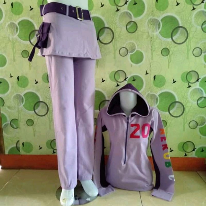 Baju senam Lilac