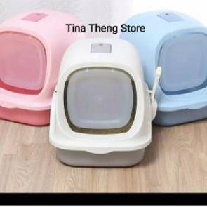 Cat Litter Box &quot;AUTOMATIC DOOR&quot; Tempat Pasir Kucing