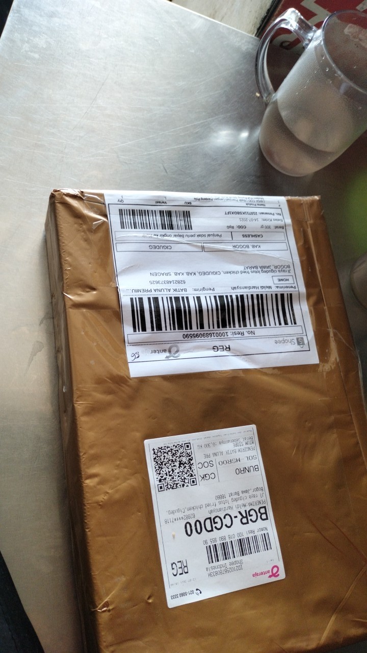 [ Bisa Cod ] Batik Premium Lengan Panjang Pria Modern Full Furing Slimfit Batik Solo Katun Premium