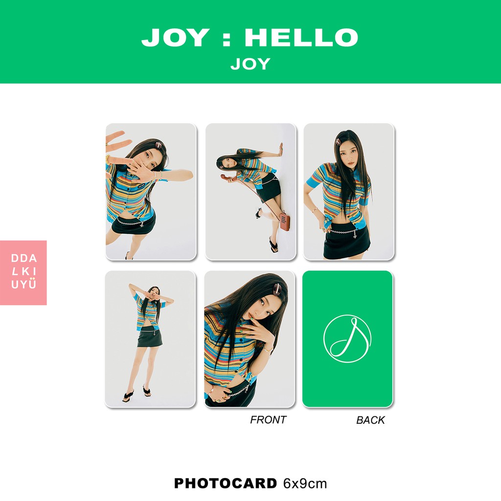 Red Velvet: JOY - photocard [HELLO] JOY