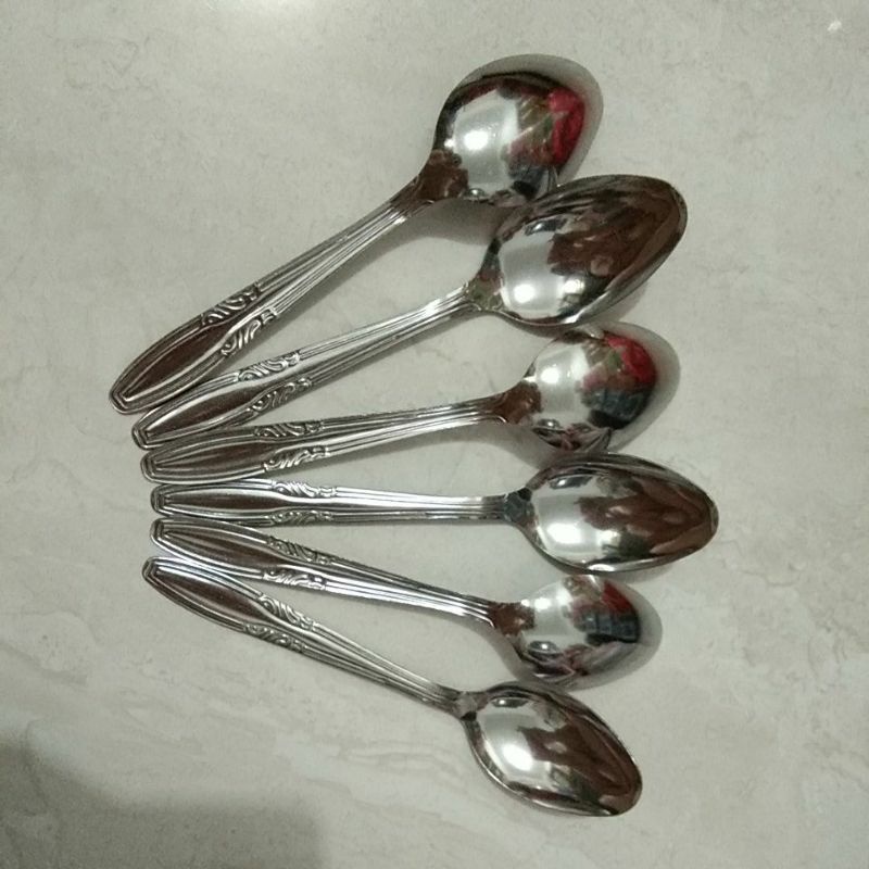 Sendok Makan Stainles Steel Tipis Biasa 15 - 16 gram / Table Spoon / Sendok Umpan Pancing / Sendok P