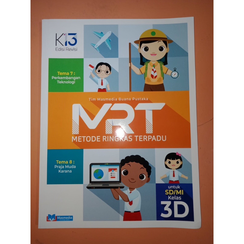 Buku MRT Kelas 3 Seri 3D / Masmedia/ MRT 3D