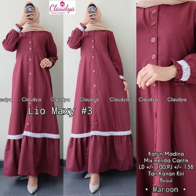 Lio Maxy Dress matt Katun Madina