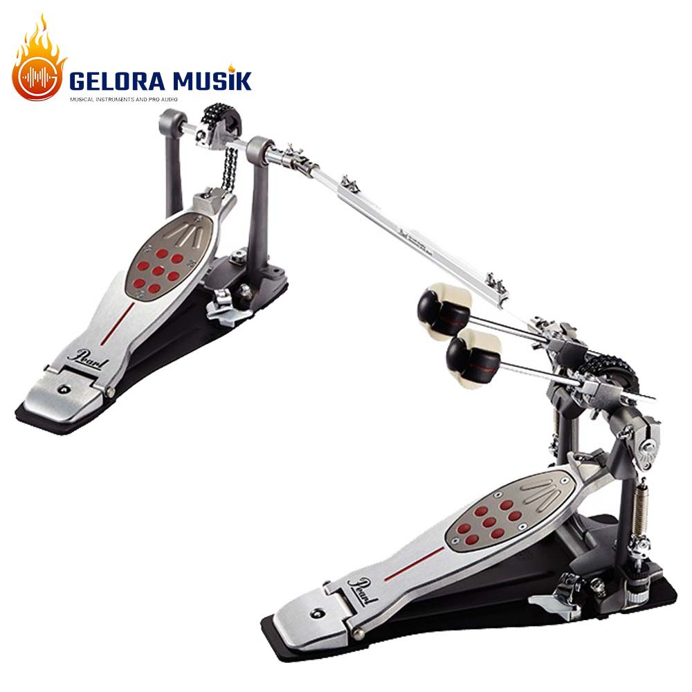 Double Pedal Drum  Pearl P-2052C Eliminator, Chain Drive