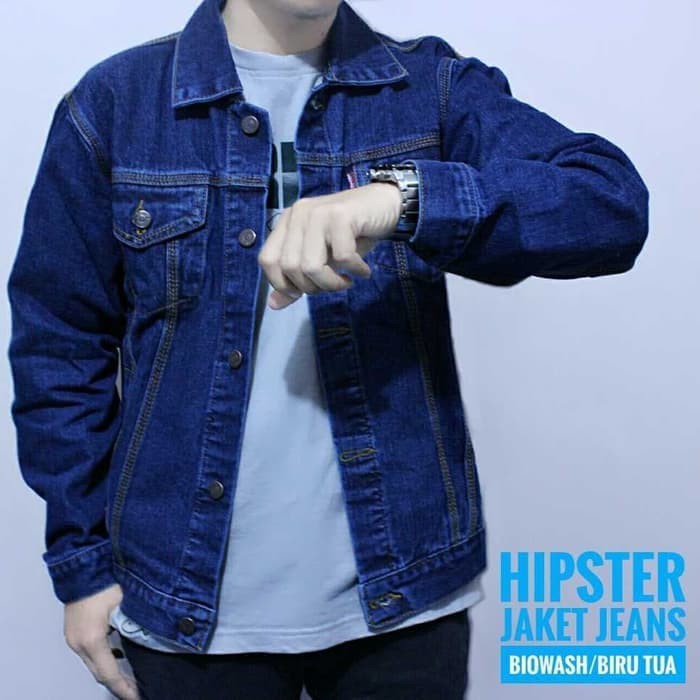 JAKET JEANS PRIA MEREK LEVI WARNA BLUE BLACK BIO WASH BIO JAKET JEANS PRIA MEREK LEVI WARNA BLUE BLACK BIO WASH BIO