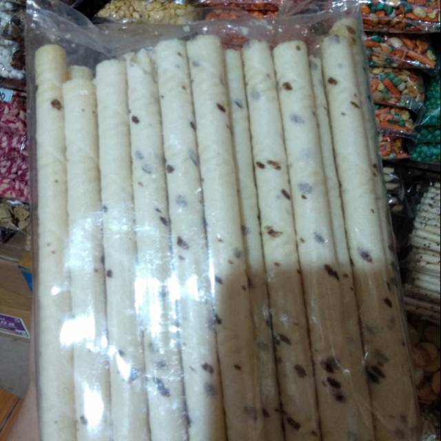 

Wafer Roll Vanila Kiloan 250gr
