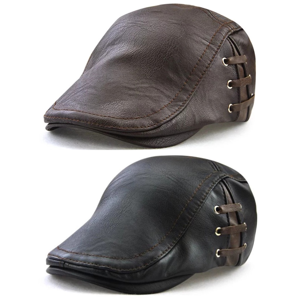 Topi flat Pelukis Jamont 3 Side Lines