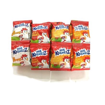 

Mie Kremezz / Mie Kremess 1 Renceng isi 10 sachet 4 rasa