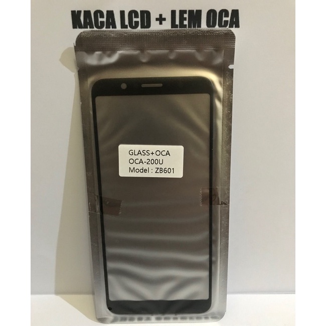 Glass LCD Kaca Depan LCD with Lem OCA Asus Zenfone Max Pro M1 ZB601KL