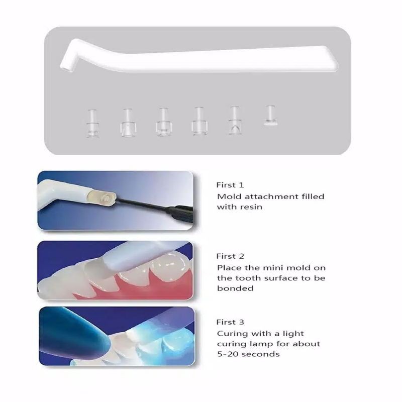 B3 Dental mini mold starter kit cetakan gigi lingual