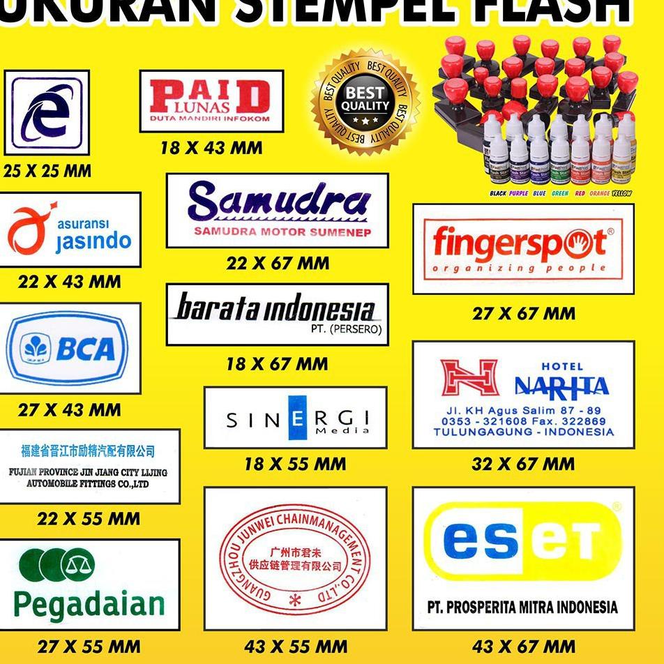 

[Best✔️] Stempel Gratis Tinta I Paket Hemat, stample flash I stemple logo, dokter, perawat, bidan, o
