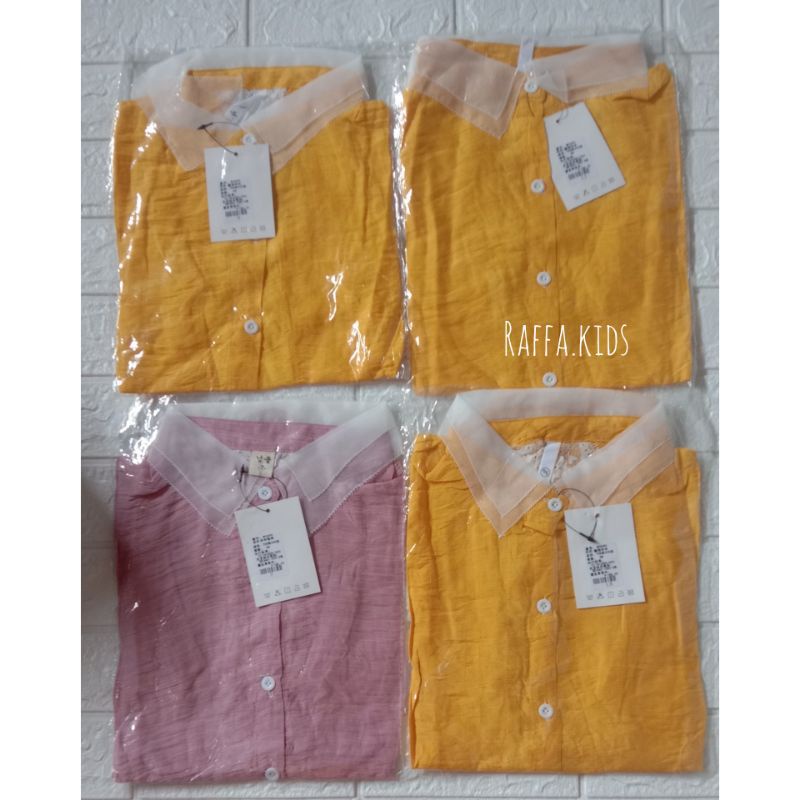 Kemeja import anak perempuan