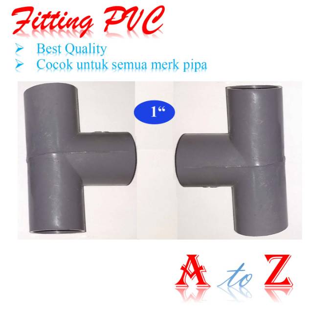 Tee pvc 1"
