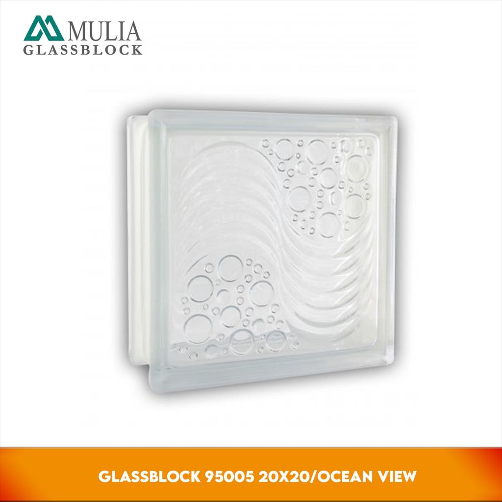 Jual Mulia Glass Block 20X20 Ocean View Balok Kaca Shopee Indonesia