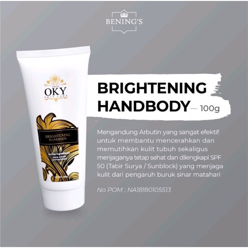 Brightening HandBody