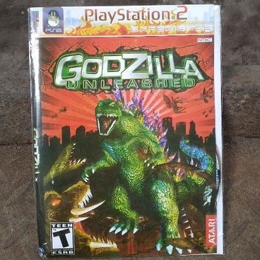 kaset PS2 Godzilla