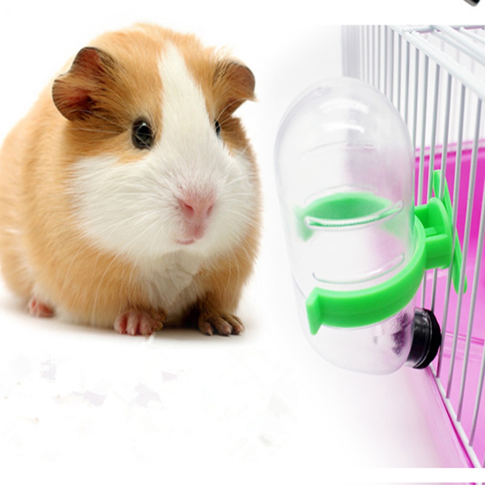 【COD Tangding】80/125/250ML Hamster Drinker Plastic Hanging Rabbit Water Bottle Dispenser Feeder