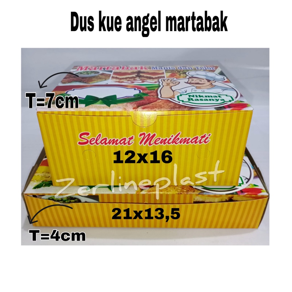 Dus PAS MANTAPNYA MARTABAK @100pcs