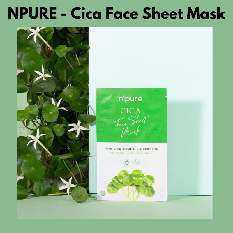 NPURE Centella Asiatica Sheet Mask