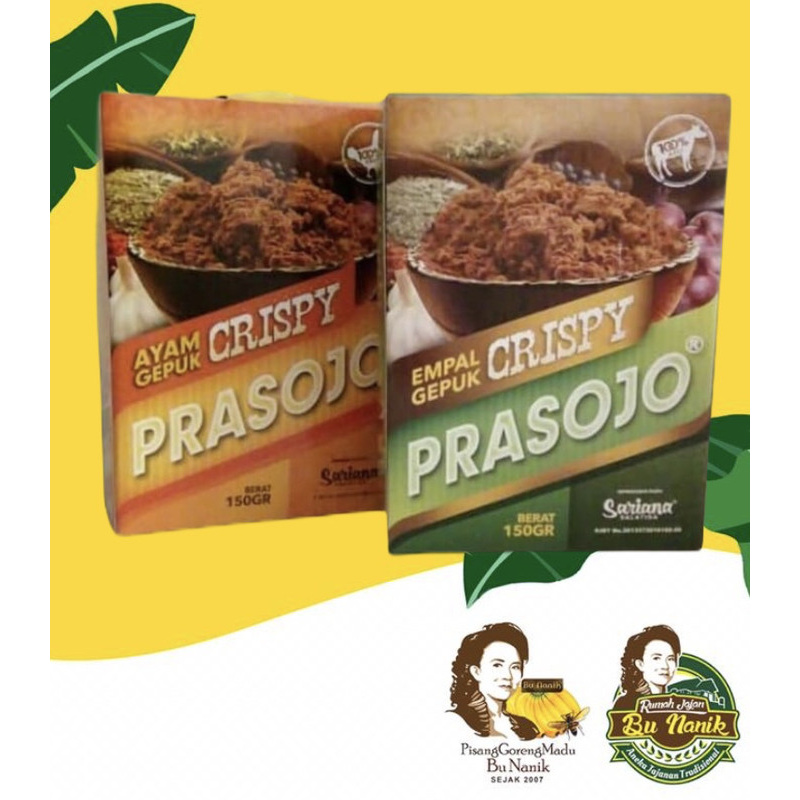 

FRESH STOK ABON EMPAL GEPUK CRISPY PRASOJO