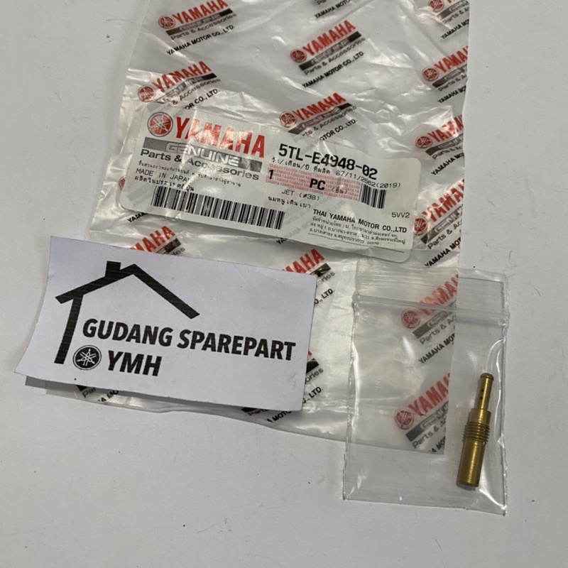 Pilot Jet Karbu Mio Fino Soul 5TL-E4948-02 Original Asli Yamaha