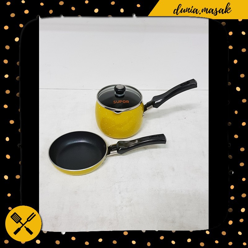 Panci Sauce Pan Dan Wajan Fry Pan Mini Supor Unik Murah Berkualitas