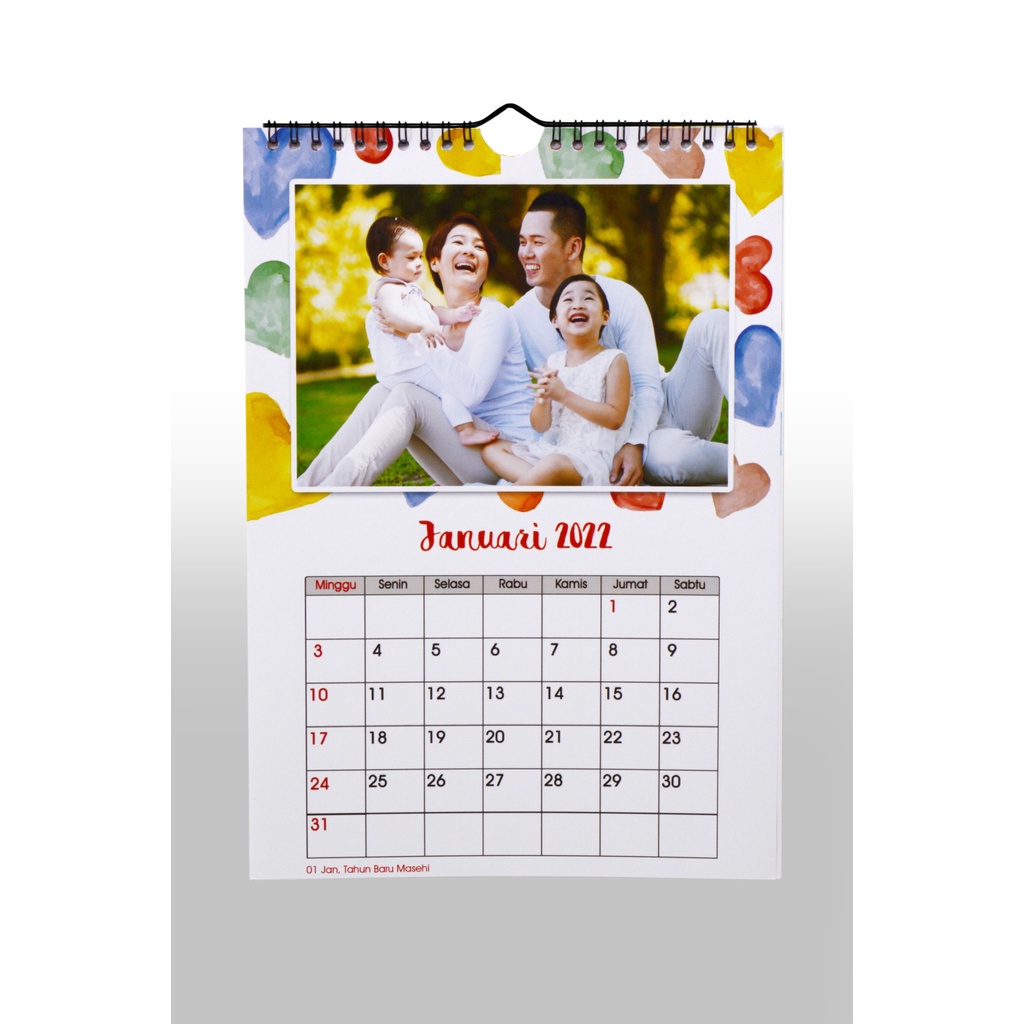 Kalender Dinding Custom