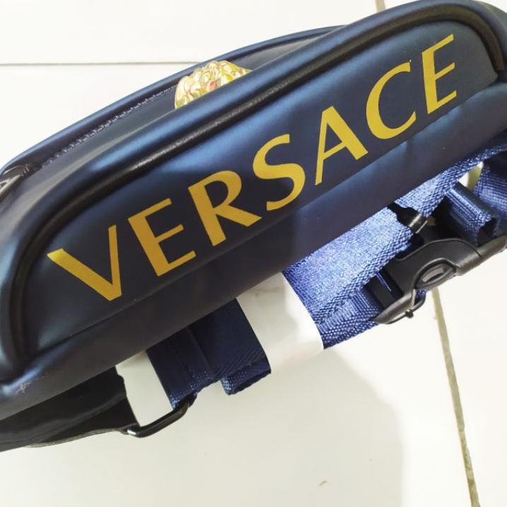 special 17|SQ37|tas pinggang versace import pria wanita