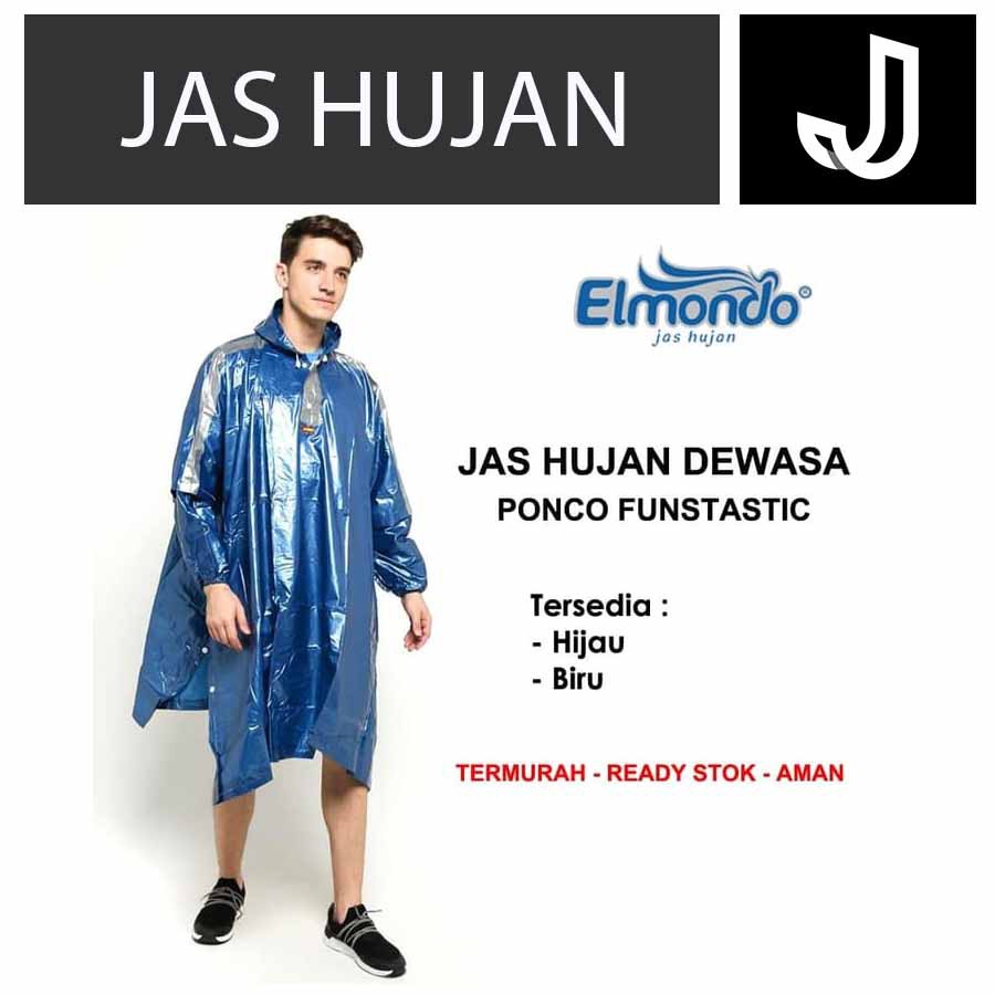 JAS HUJAN PONCO LENGAN FUNTASTIC ELMONDO