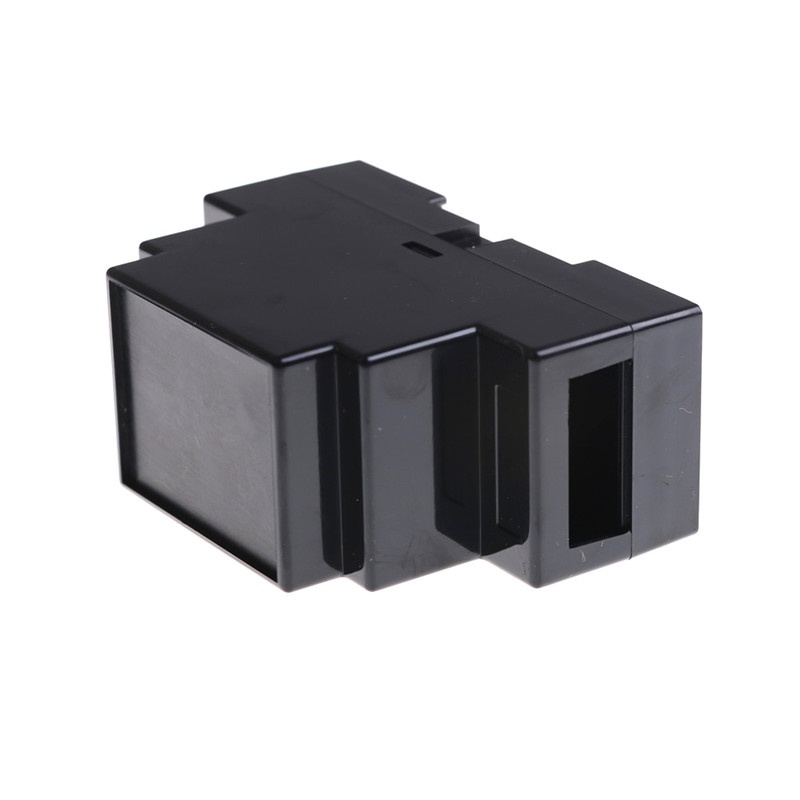 {LUCKID}88*37*59mm Plastic Electronics Box Project Case DIN Rail Junction Box