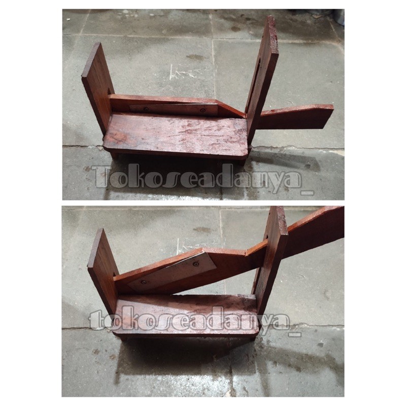 PEMOTONG KRIPIK KAYU ULIN KECIL pemotong bawang kayu pemotong sayuran kayu pemotong buah