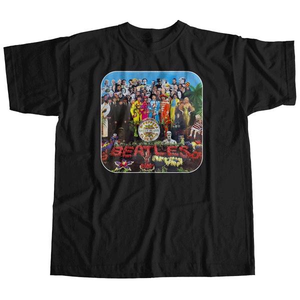 Kaos Music Pria Beatles Sgt Pepper - Densstore80