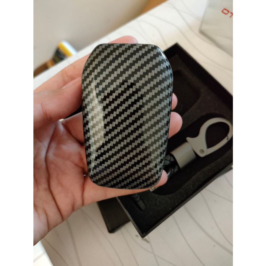 Casing Kunci Carbon All New Fortuner 2019 UP Key Case Cover