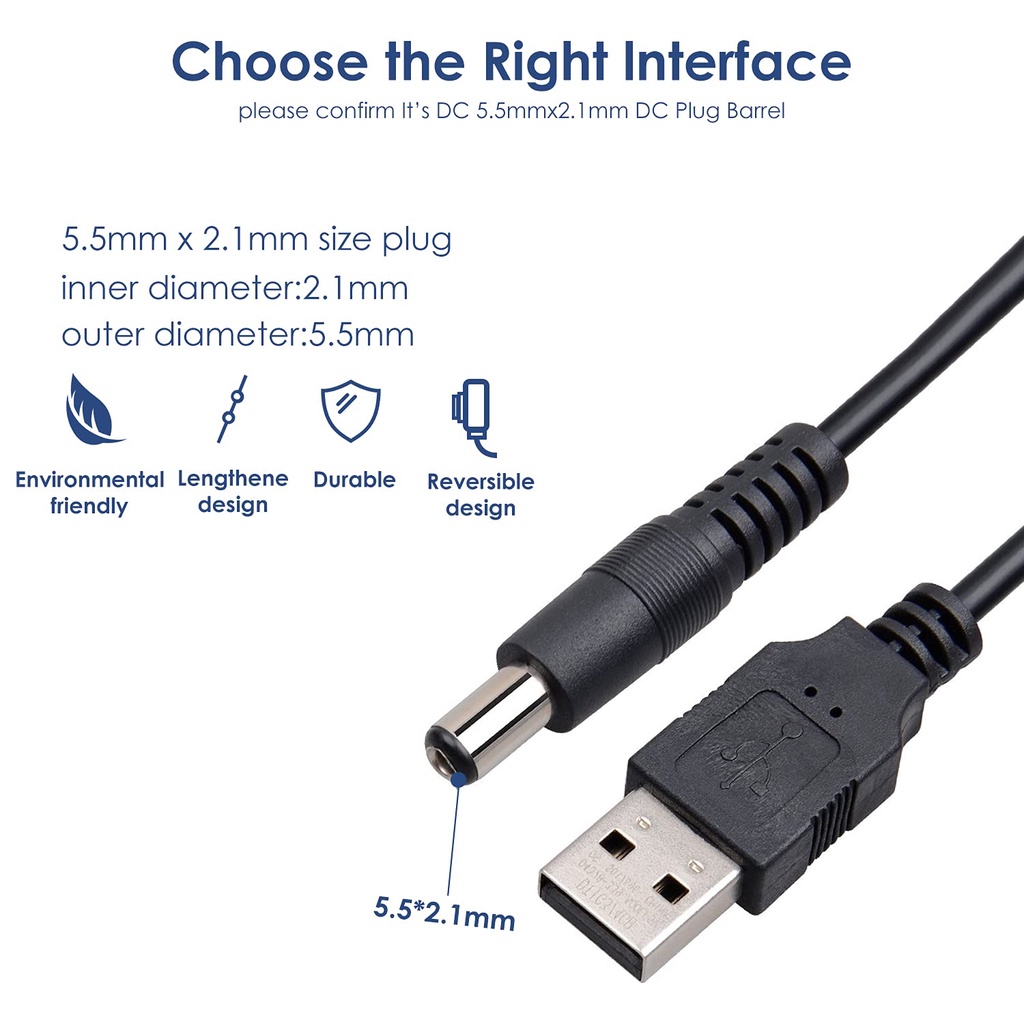 DC 5V to DC 12V Kabel Power USB Converter 12v Power Bank Untuk Orbit Router Set Top Box Mikrotik USB Converter Adapter Power Boost Line