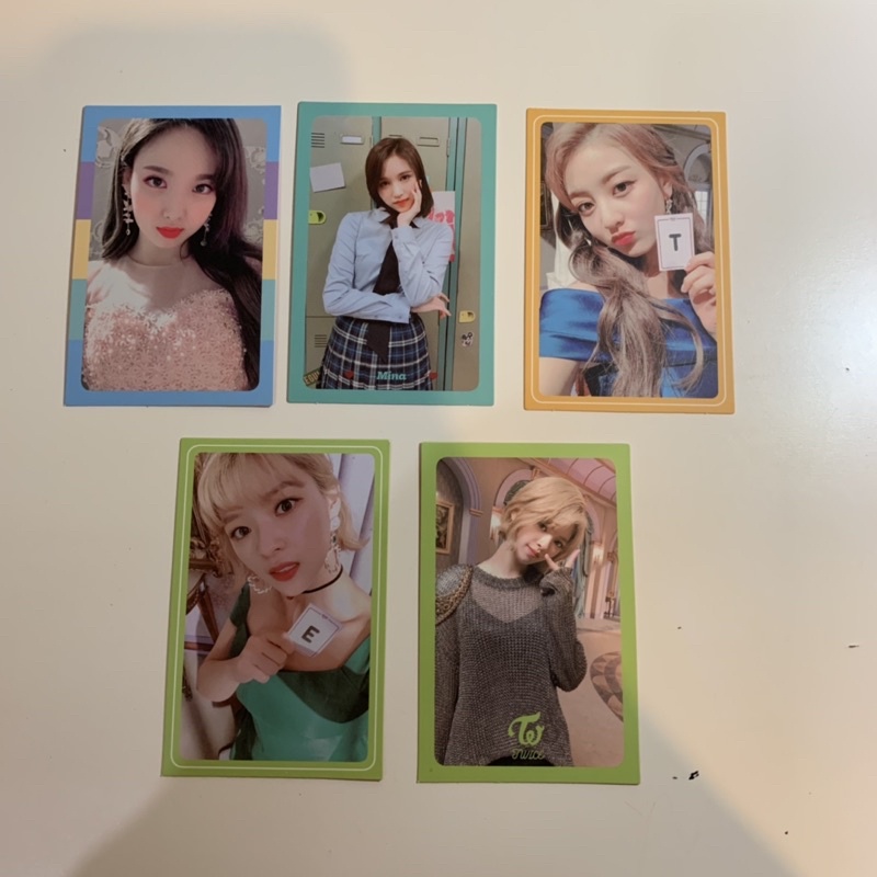TWICE WHAT IS LOVE OFFICIAL PC PHOTOCARD NAYEON MINA JIHYO JEONGYEON