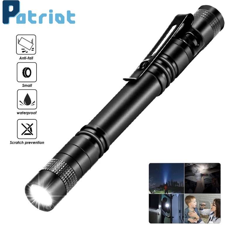 [ Outdoor Activities LED portable mini Water Resistant flashlight for Hiking Camping Survival Emergency ]